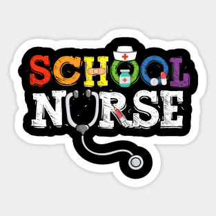 School Nurse Gift Registered Nurse Back To School Nursing Sticker